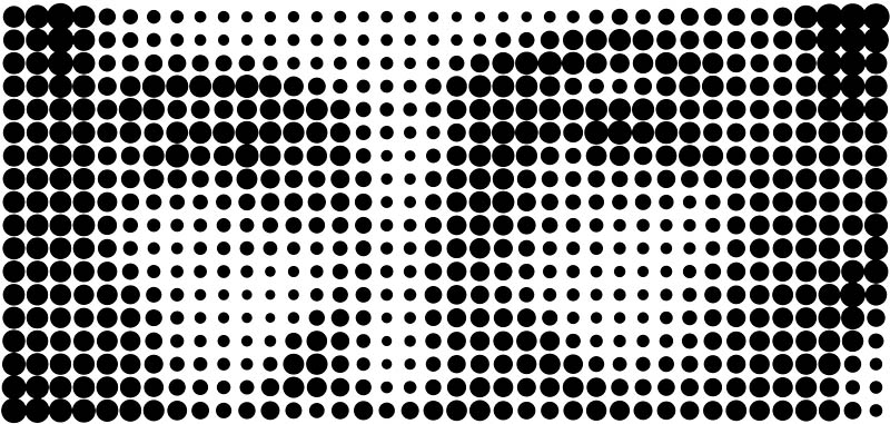 Punktraster-Porträt Beauvier